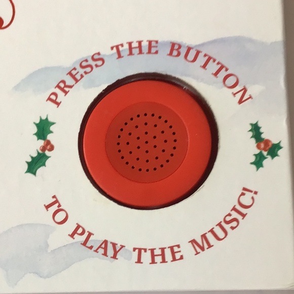 🎉2/15.00🎉 Jingle Bells hardcover excellent condition music plays - Picture 2 of 8
